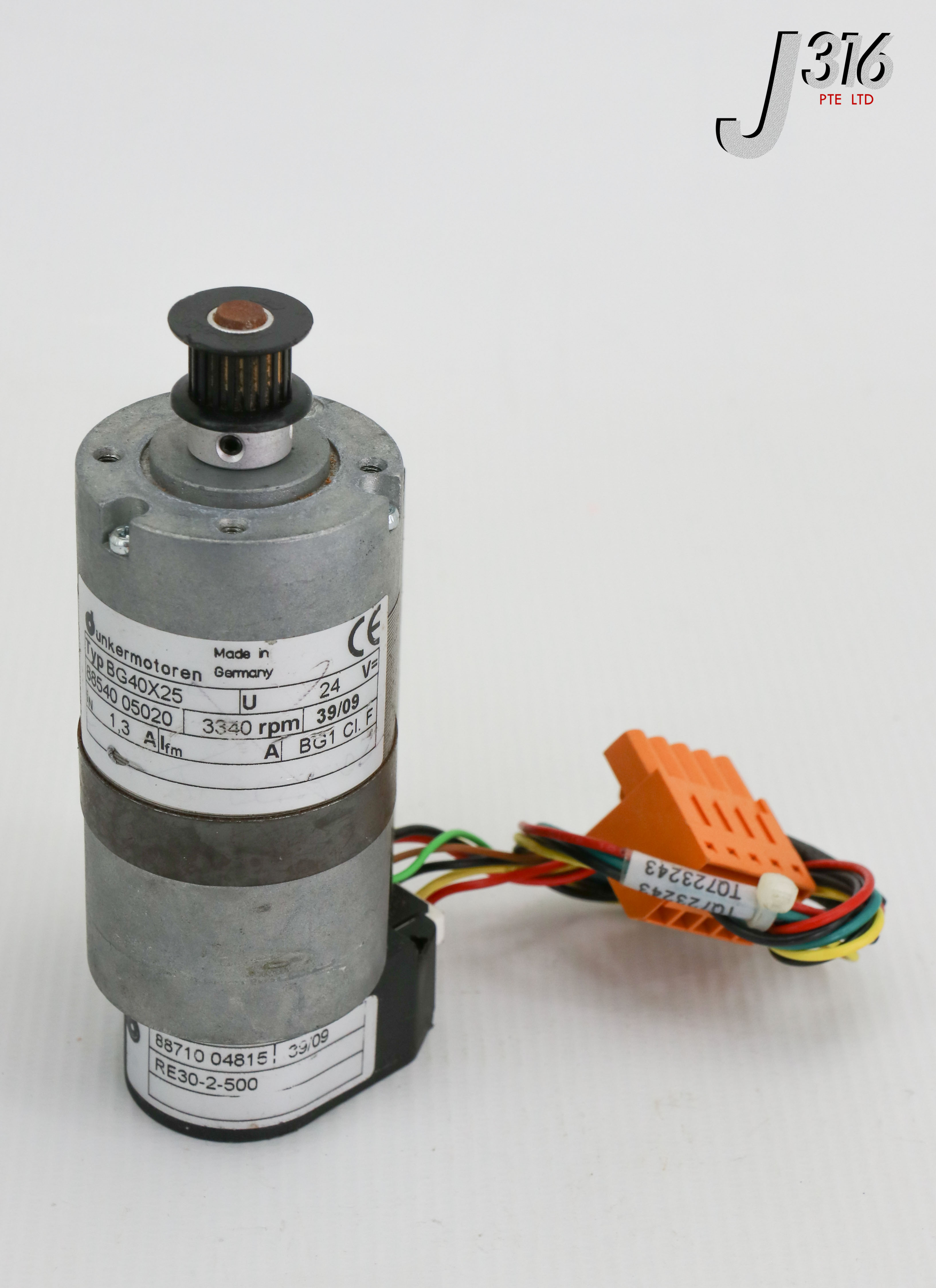 21808 DUNKERMTREN SERVO MTR W/ GEARHEAD & ENCODER BG40X25 | eBay